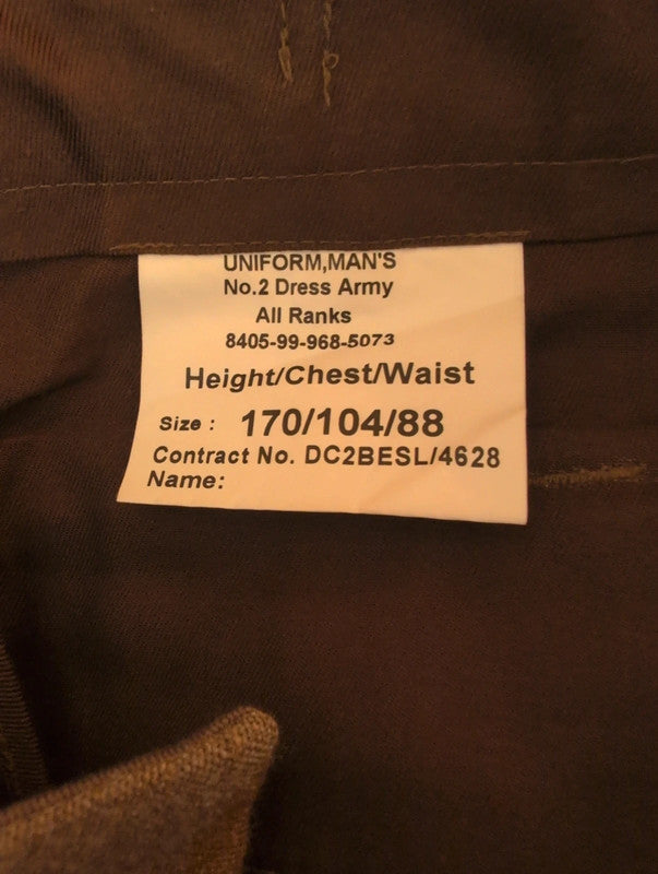 British army staff sergeant fusiliers no 2 dress armour uniform