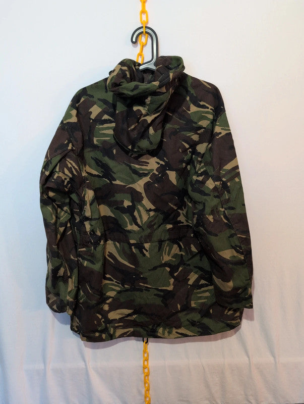 British combat windproof woodland smock