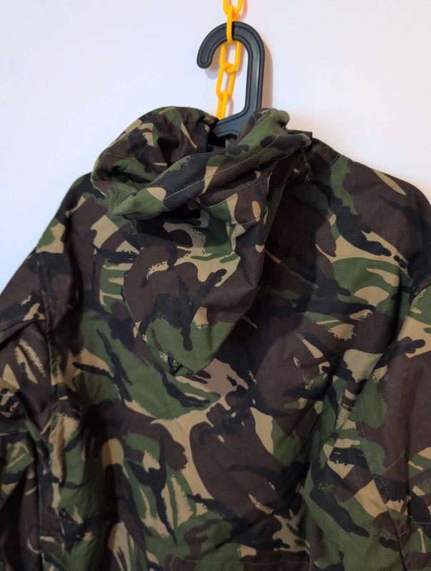 British combat windproof woodland smock