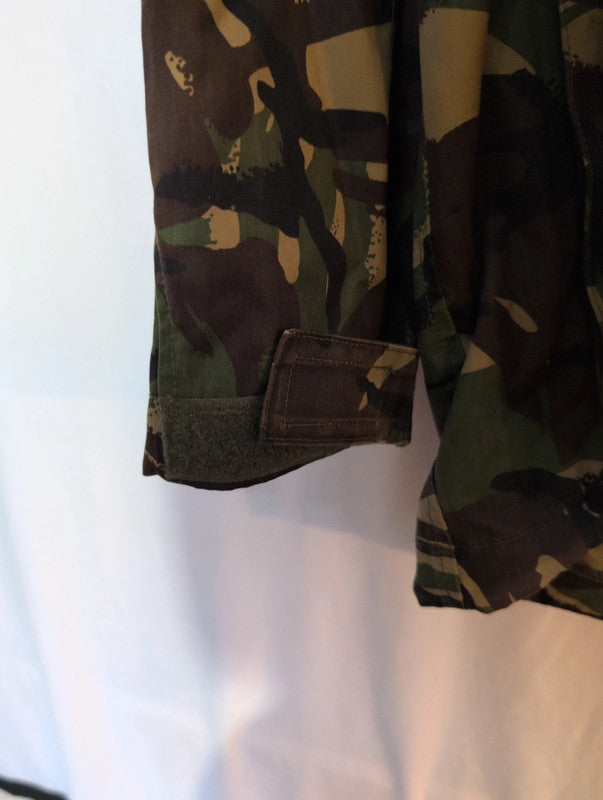 British combat windproof woodland smock