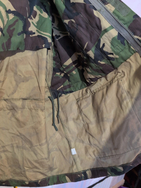 British combat windproof woodland smock