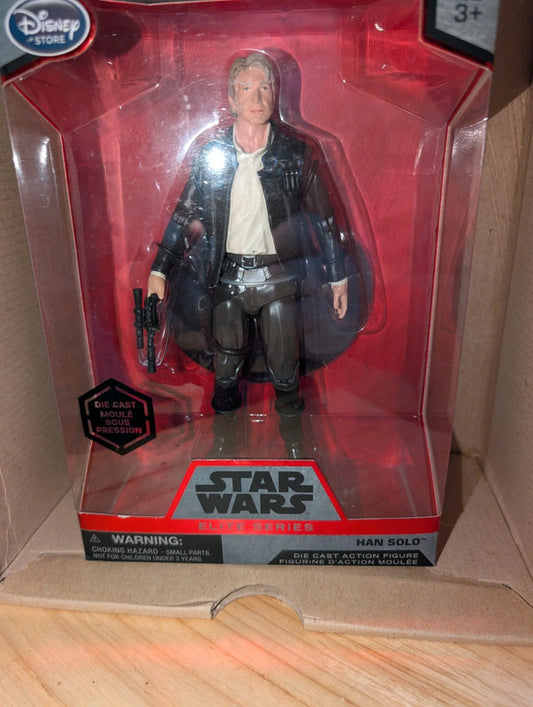 Han solo Star wars elite series diecast figure