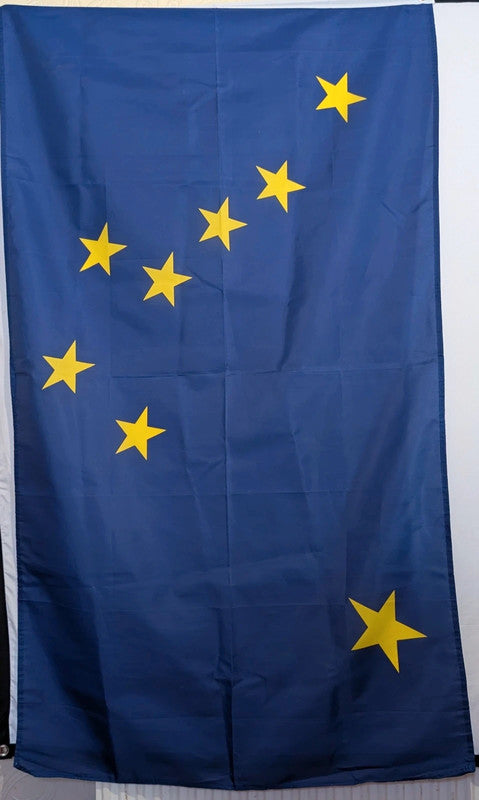 The flag of Alaska