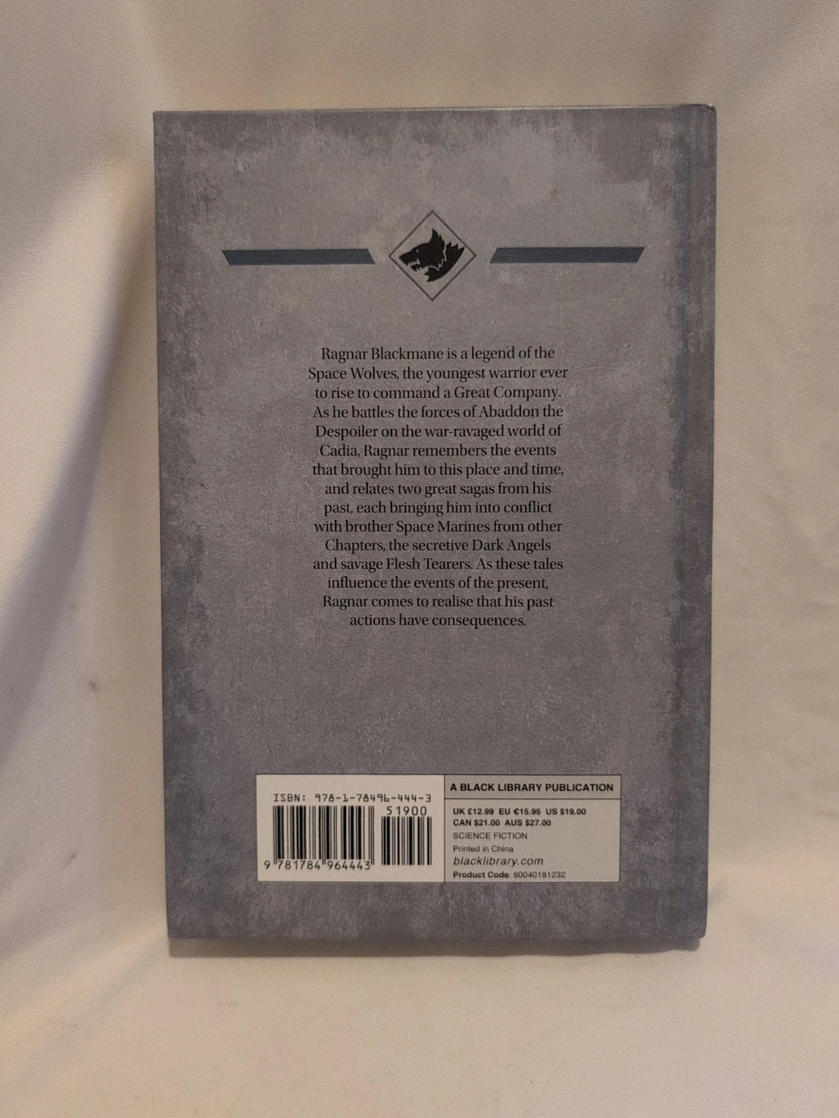 Warhammer 40k Ragnar Blackmane First Addition